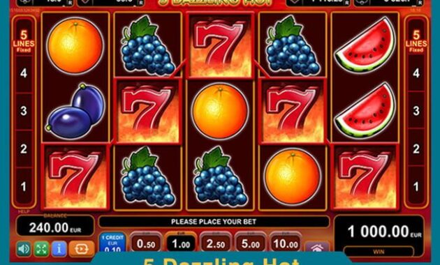 5 Dazzling Hot Slot Demo